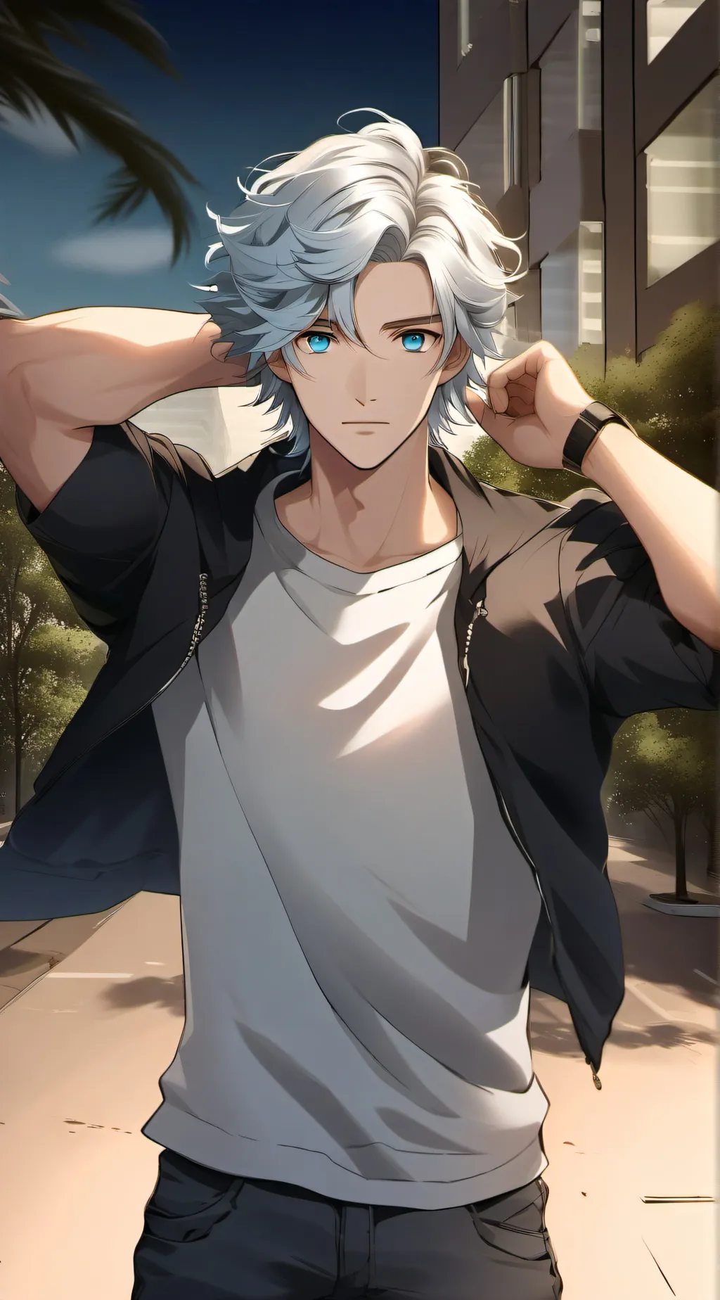 ai character: Alex background