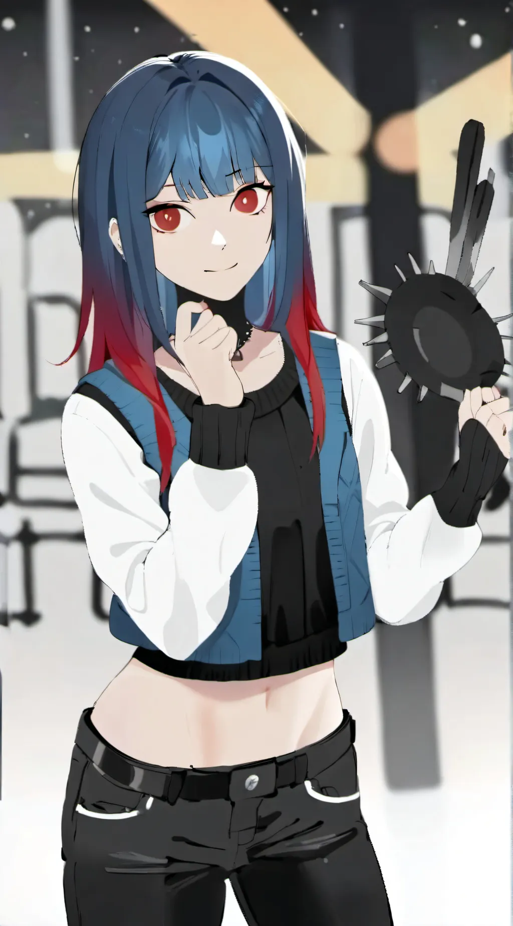 ai character: Izzy background