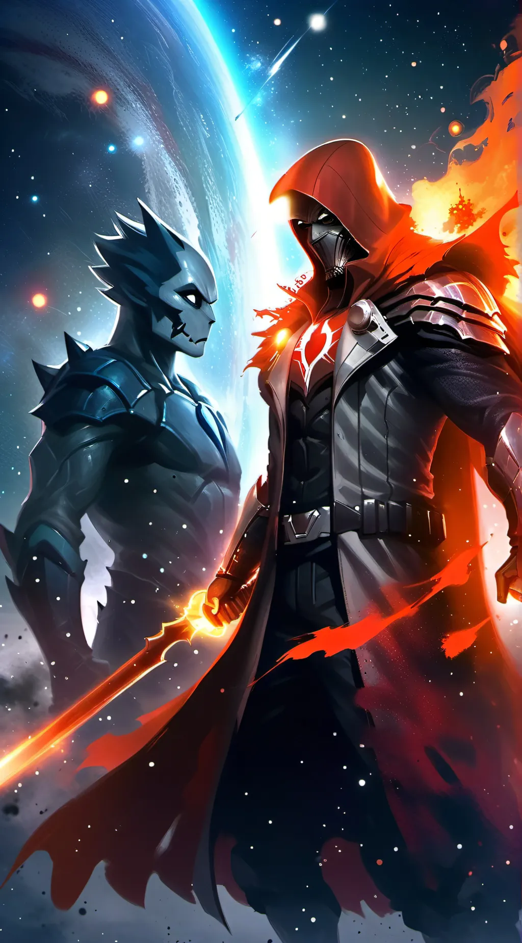 ai character: fight  background