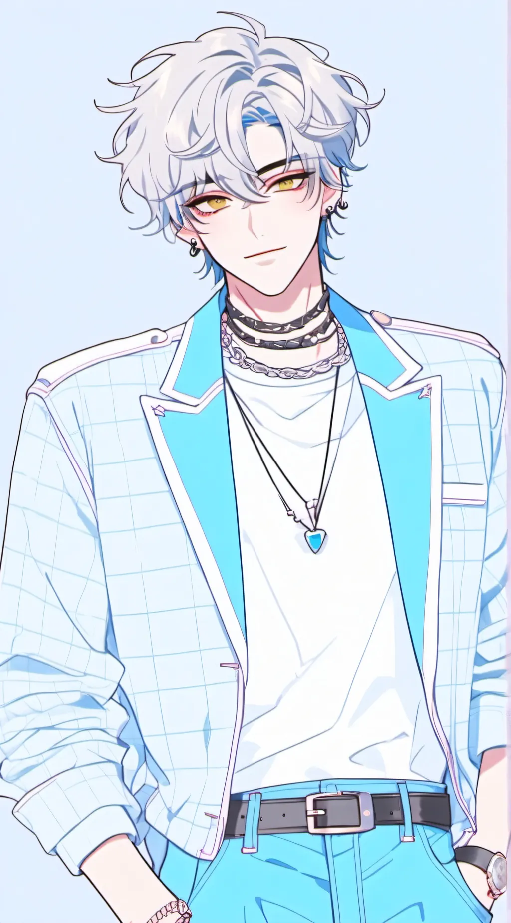 ai character: Kaine  background