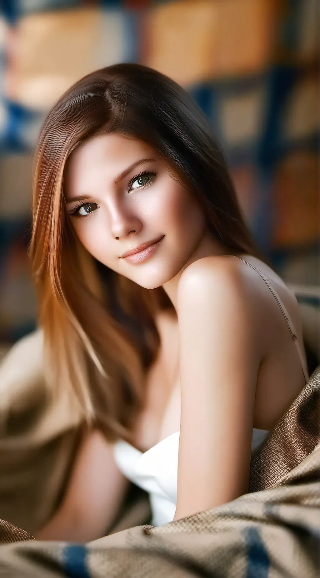 ai character: Audrey  background