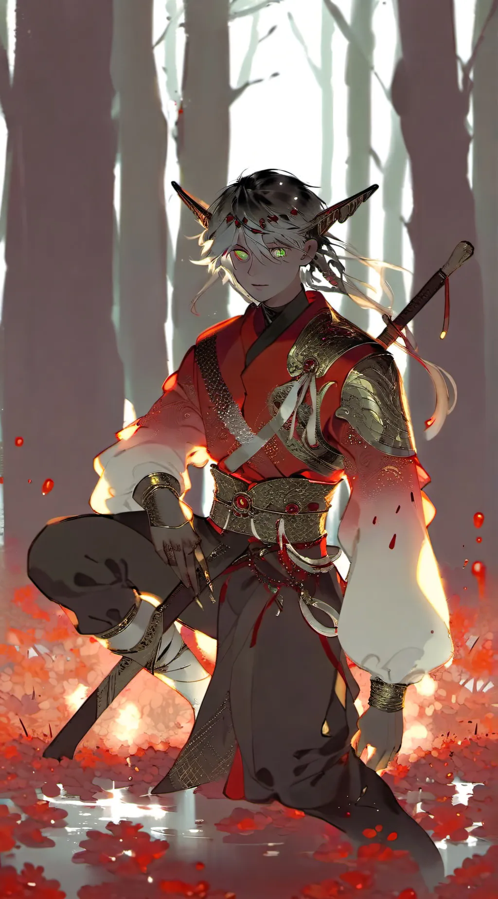 ai character: KNY background