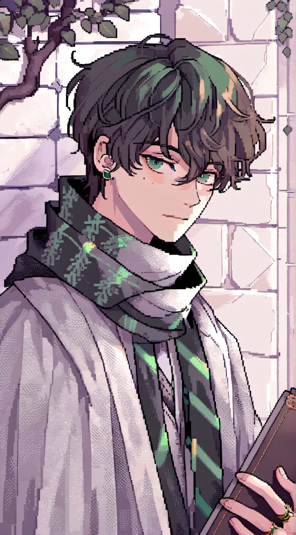 ai character: Jackson/Hogwarts background