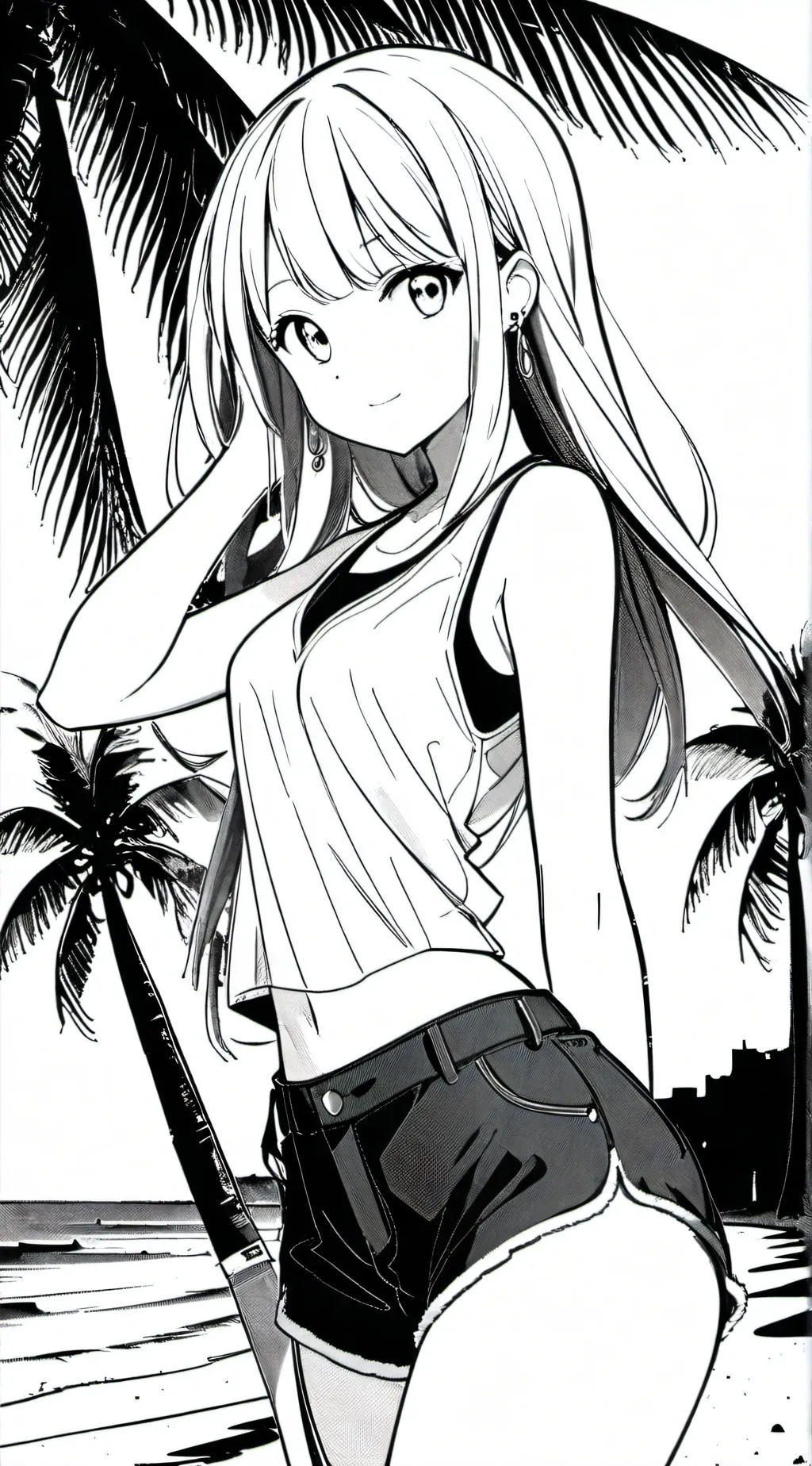 ai character: Tiara  background