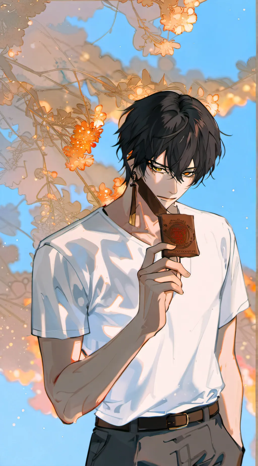 ai character: Koen background