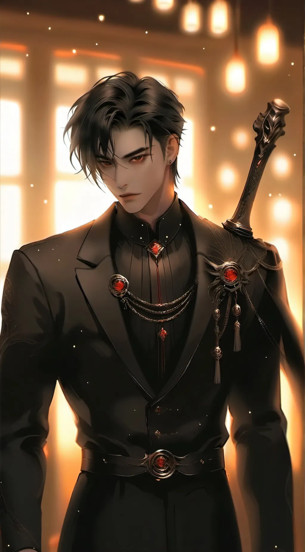 ai character: ꧁Marcus꧂ background