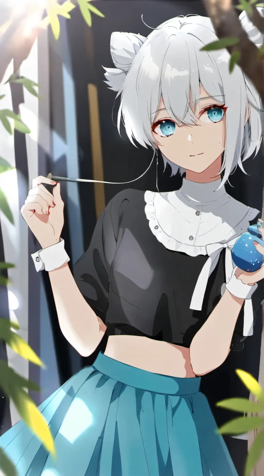 ai character: Neko background