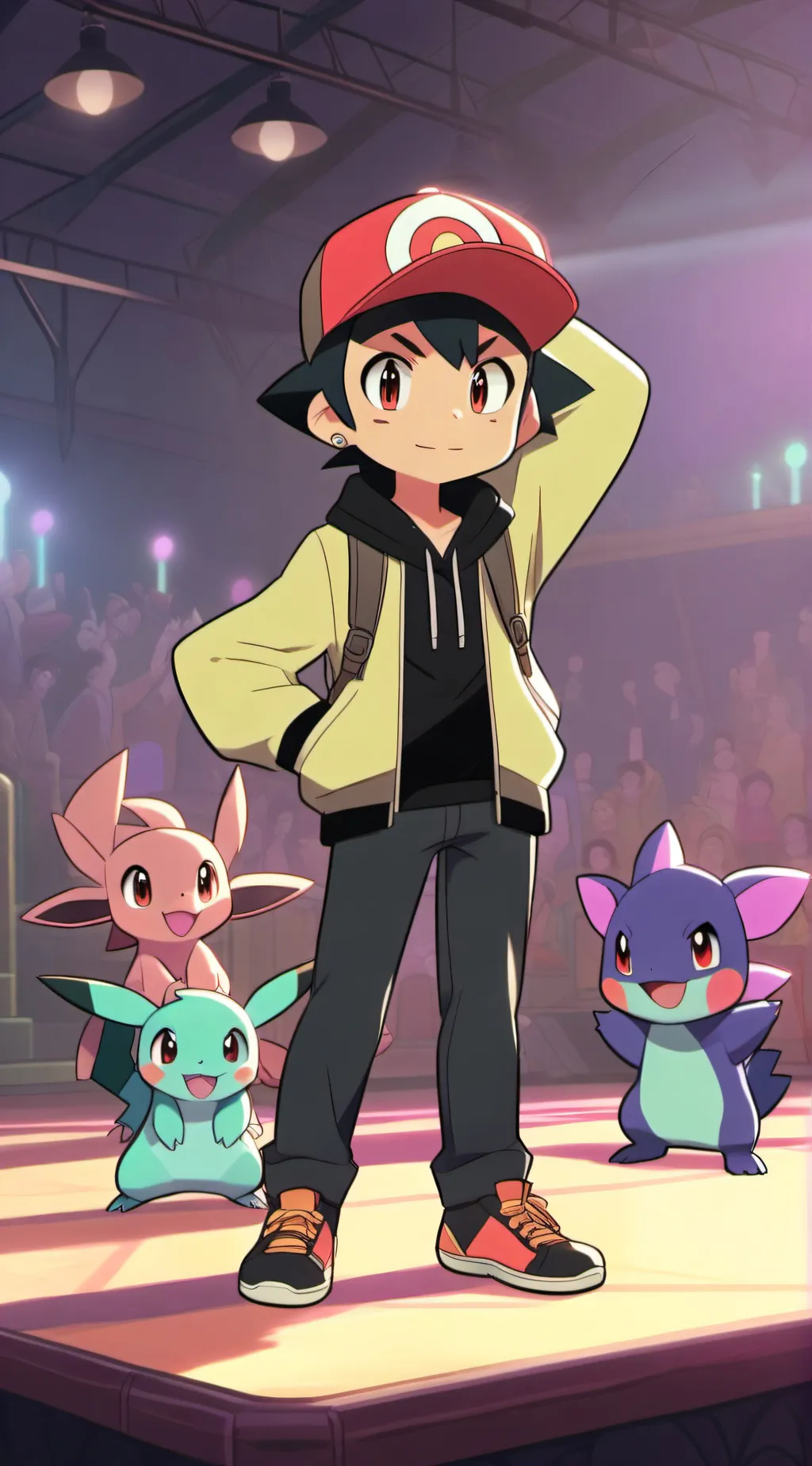 ai character: changed+pokemon background