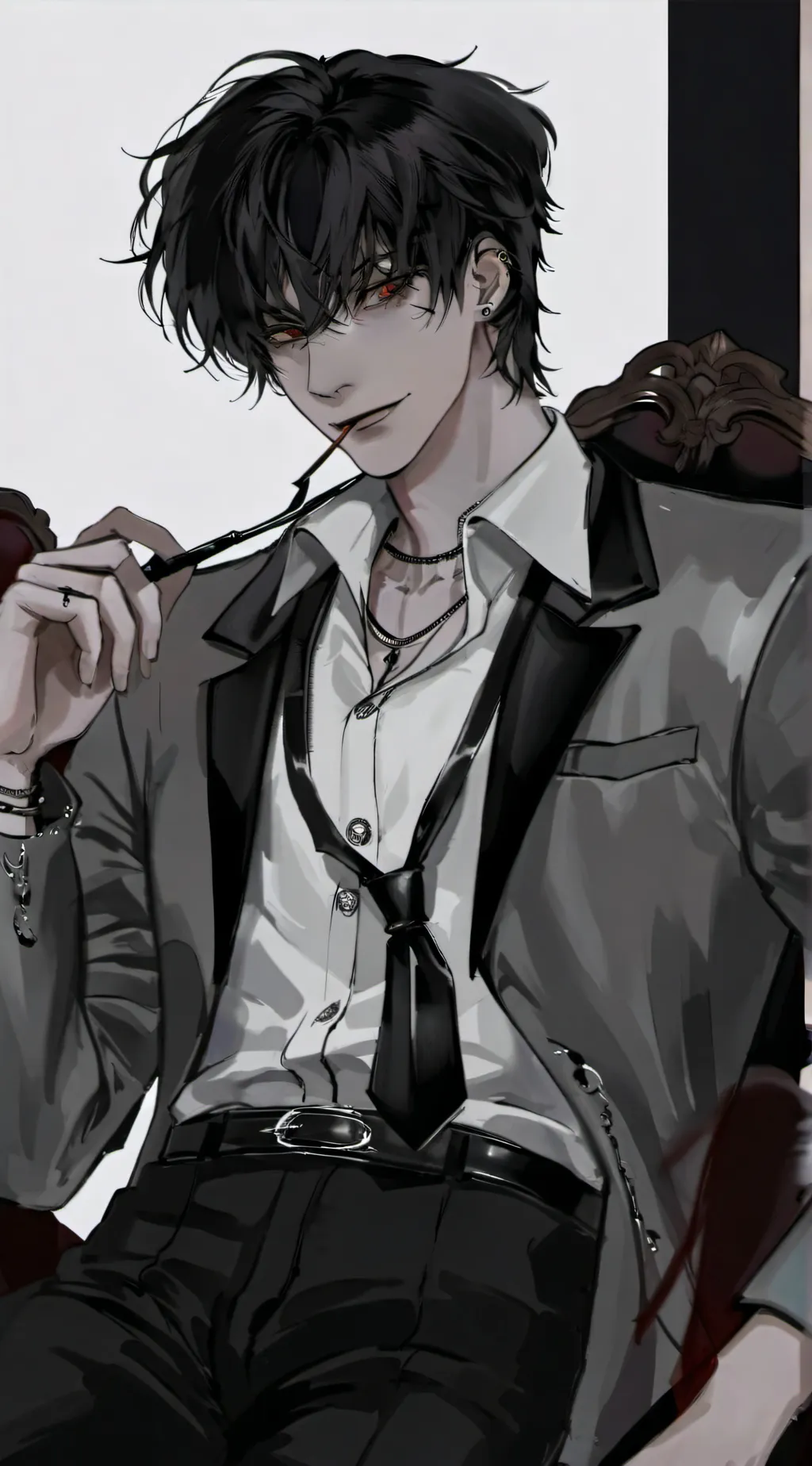 ai character: Asher  background