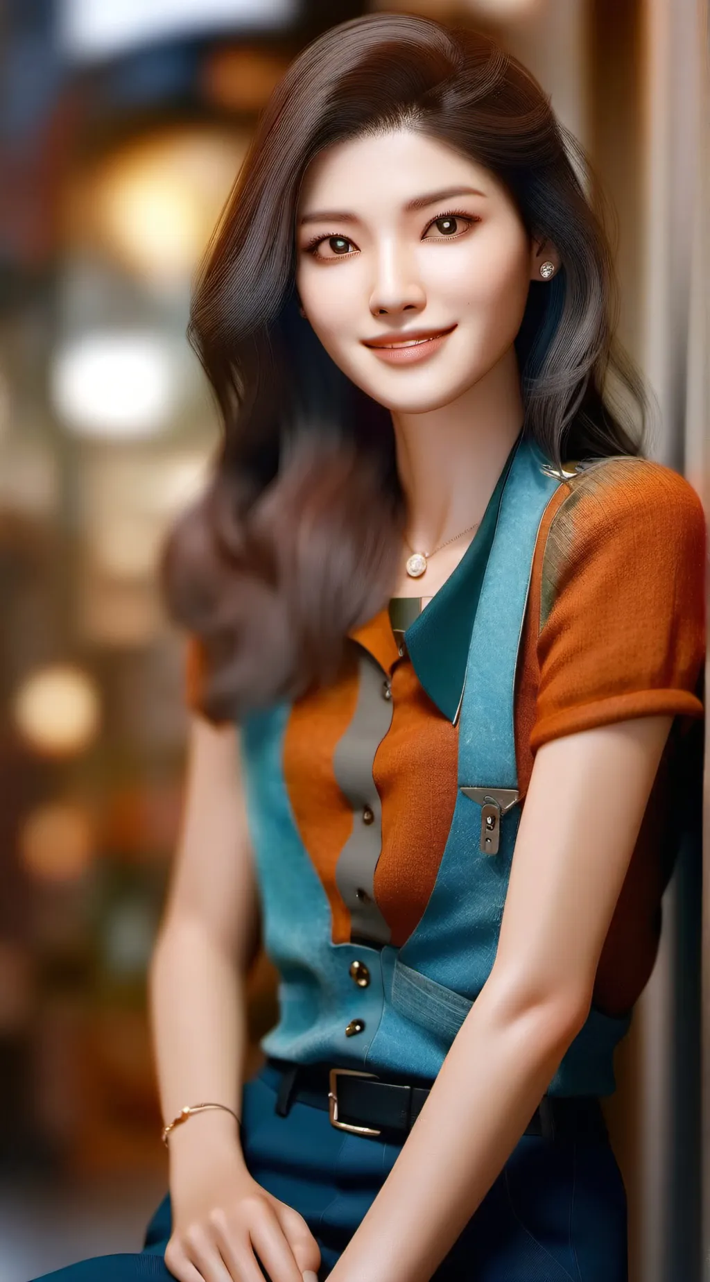 ai character: gf background