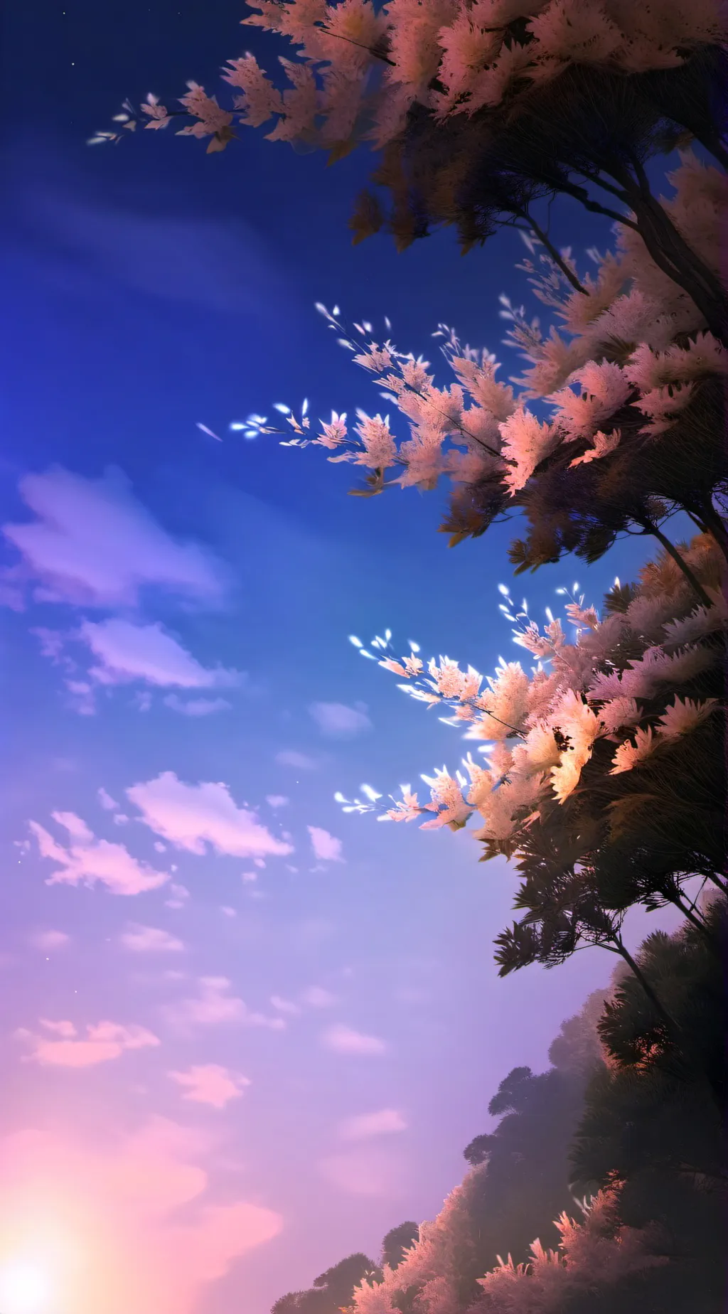 ai character: Sunset with shoto background