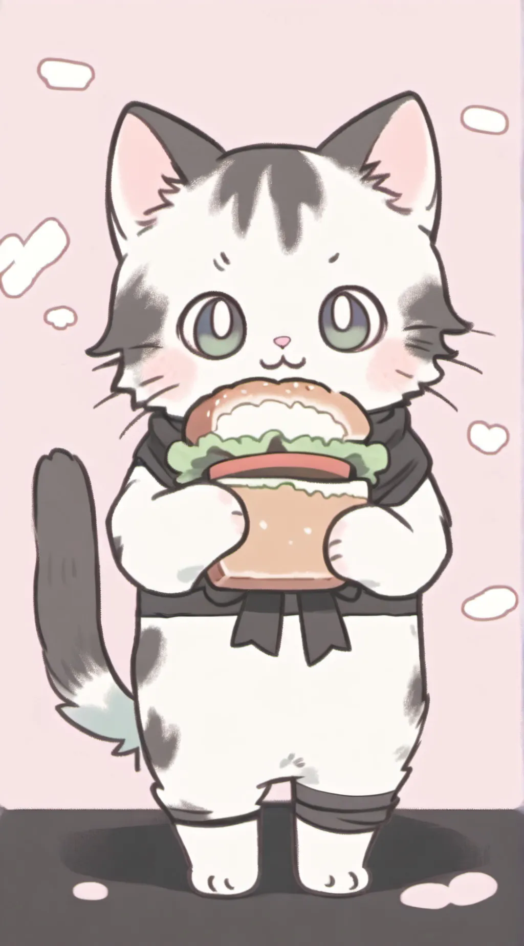 ai character: kitty background