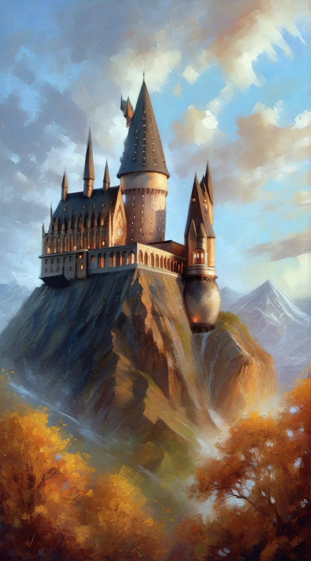 ai character: hogwarts background