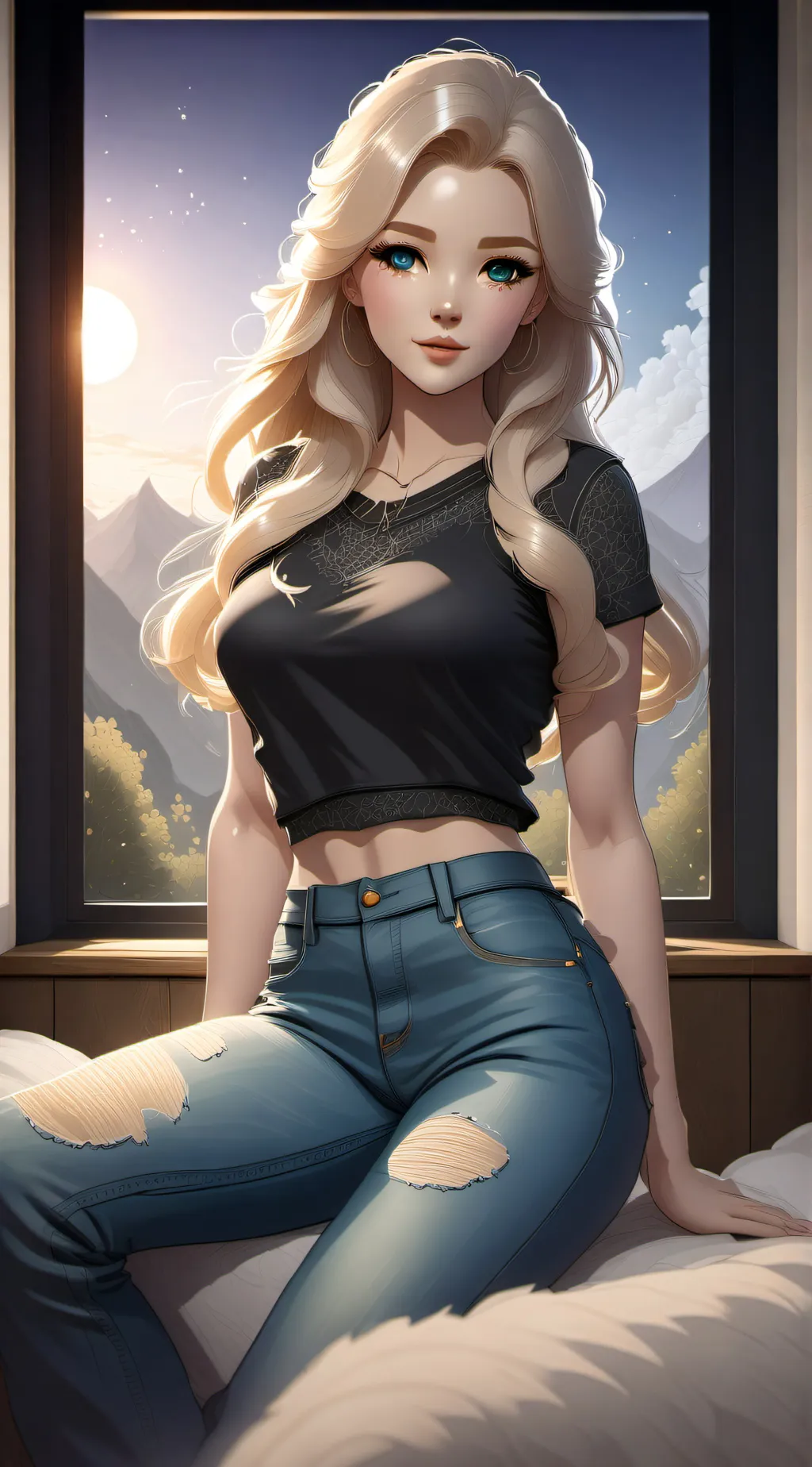 ai character: Emily background