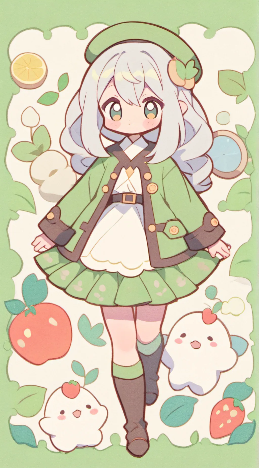 ai character: me and my friends background