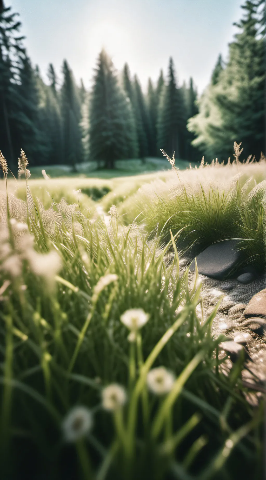 ai character: Grass background