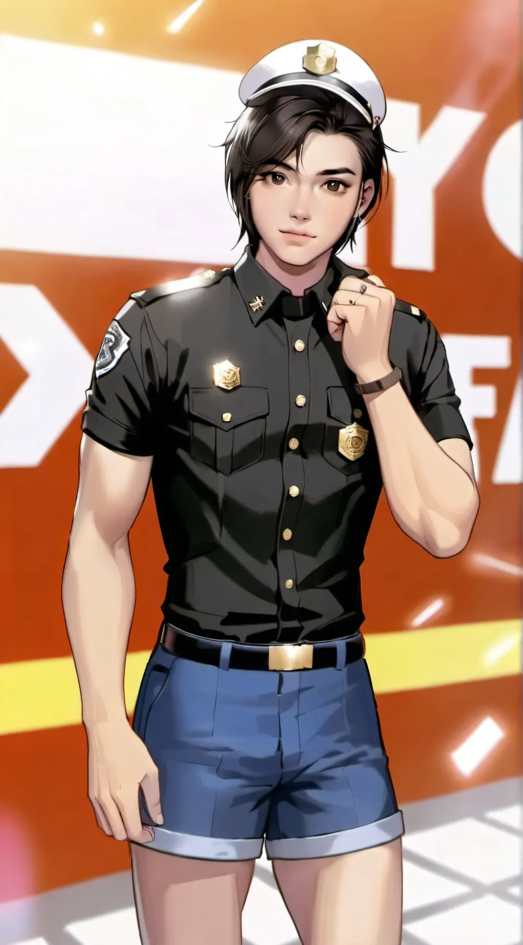 ai character: Lorenzo  background