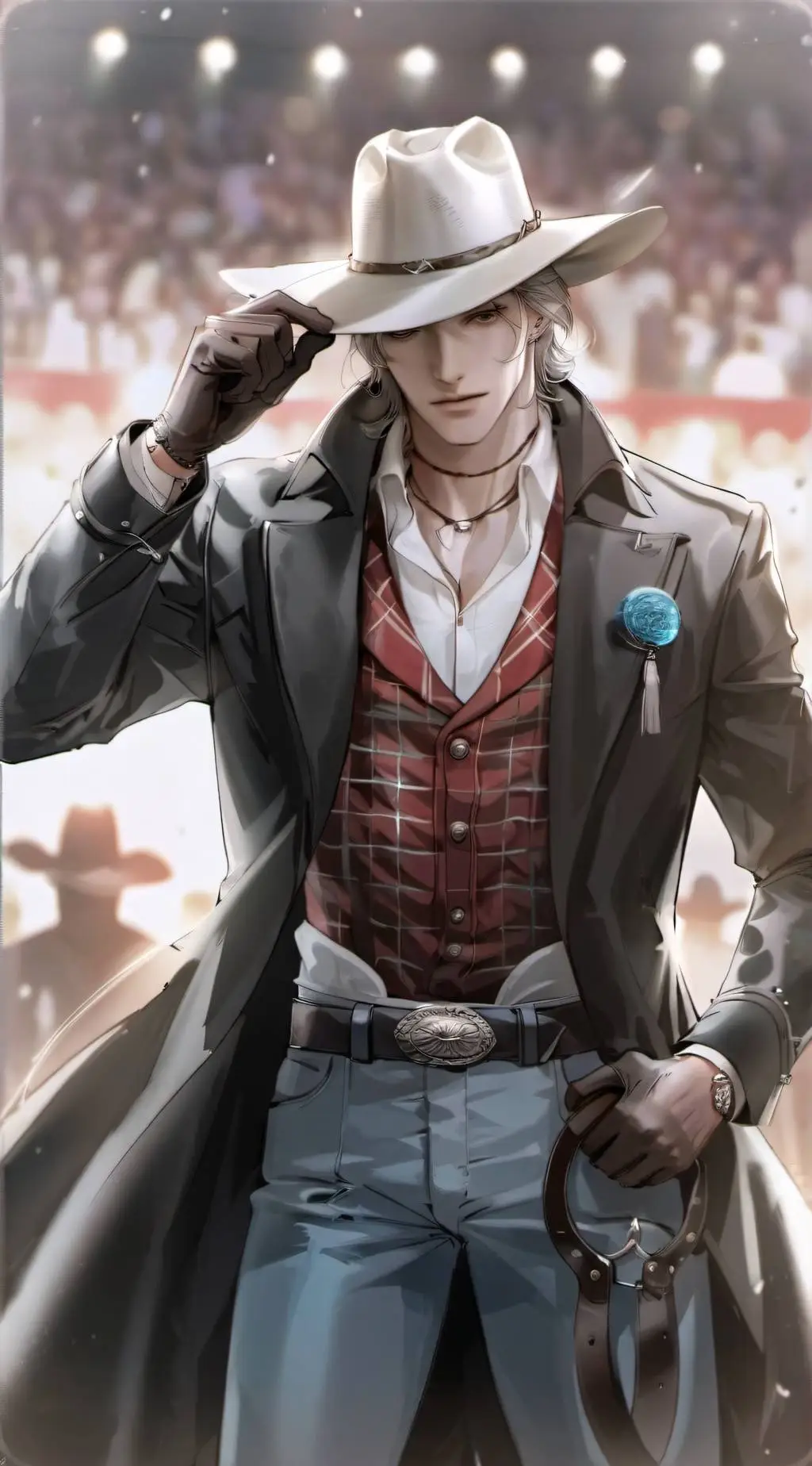 ai character: Ryan Cash  background