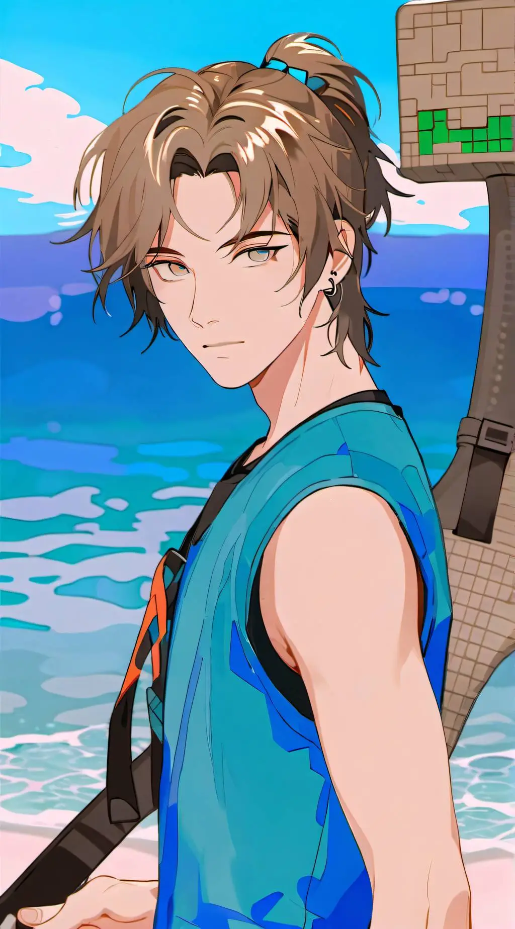 ai character: Omz background