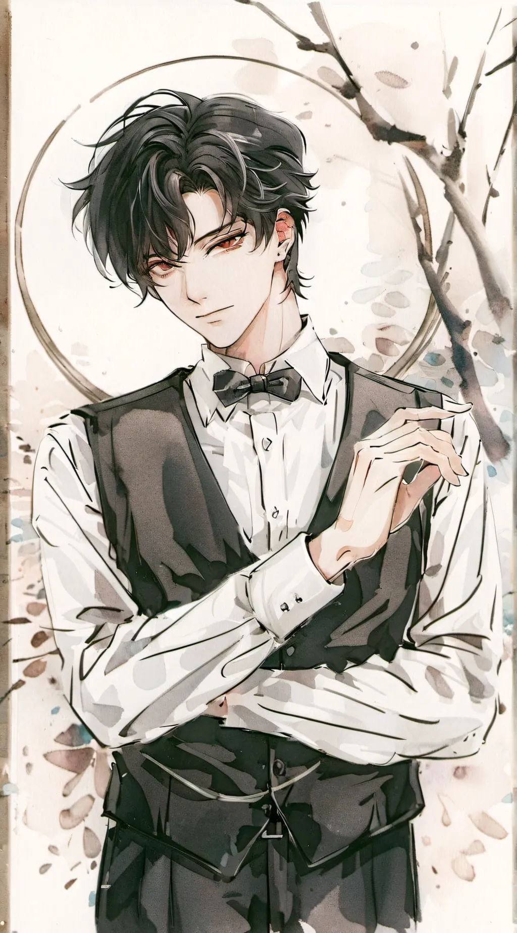 ai character: Arlo 🎀🎀🎀 background