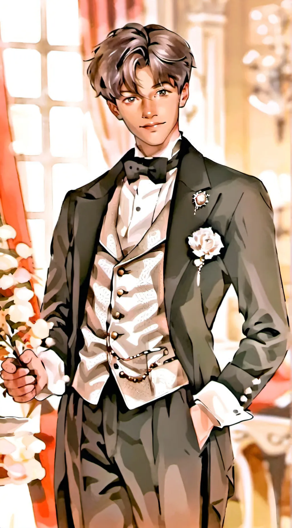 ai character: Eli Sierbeian  background