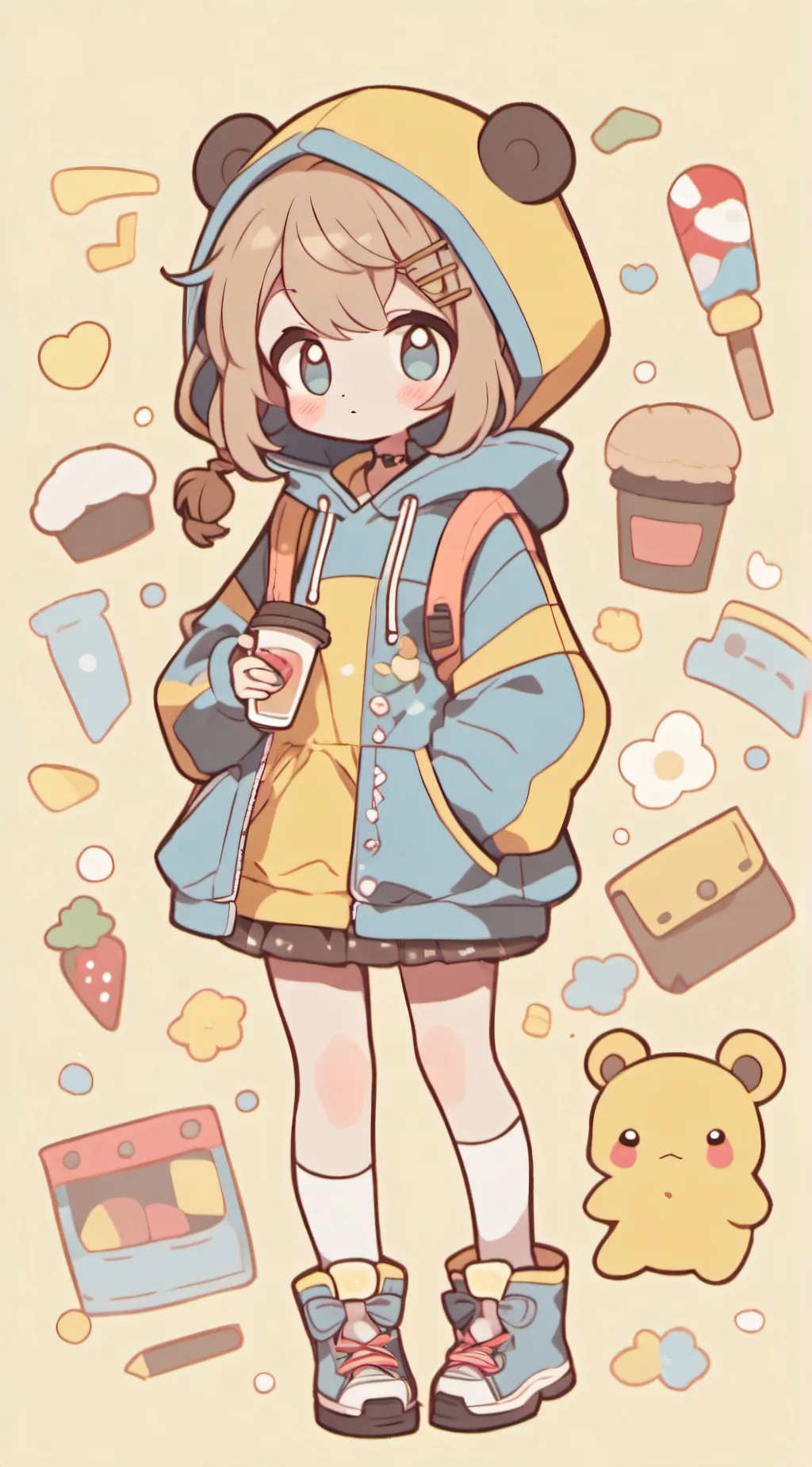 ai character: Ukraine  background