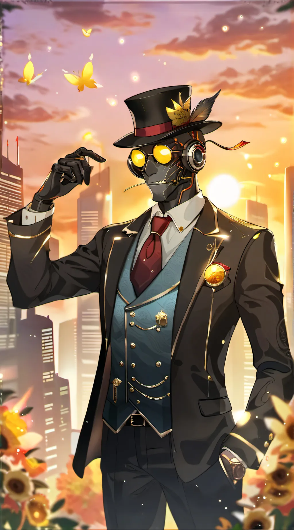 ai character: _-Caprice-_ background