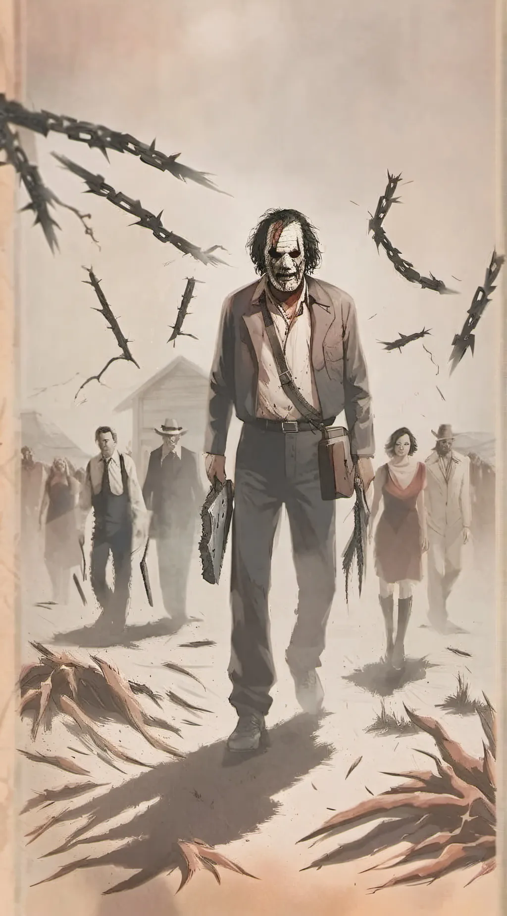 Talkie AI - Chat with Leather face