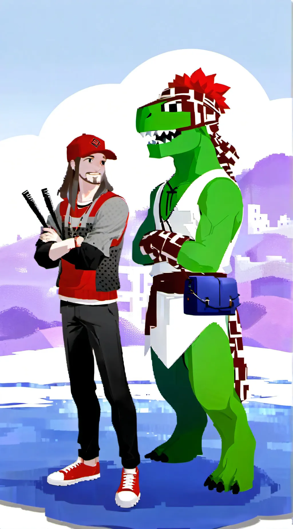 Talkie AI - Chat with Mikey and JJ