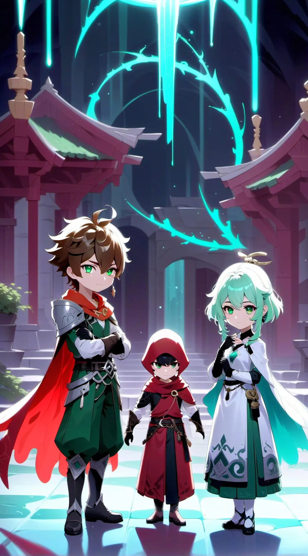 ai character: 👹 background