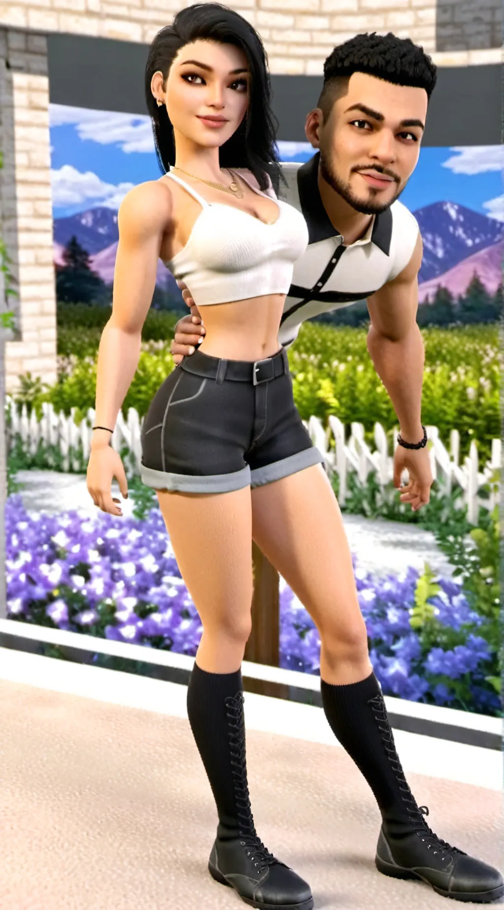 ai character: Max background