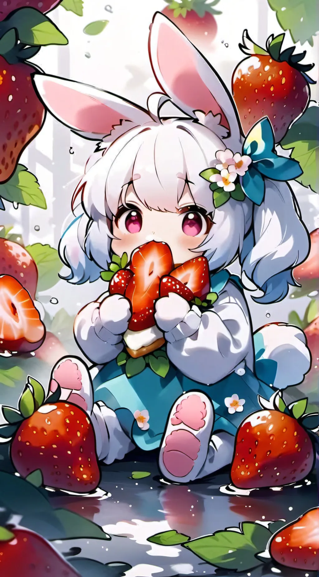 ai character: Lily background