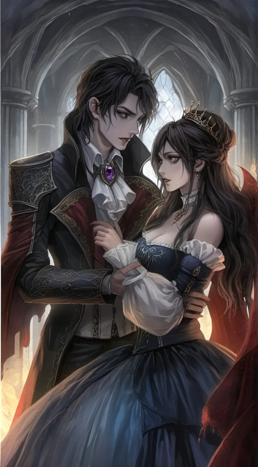 ai character: 0&lumita background