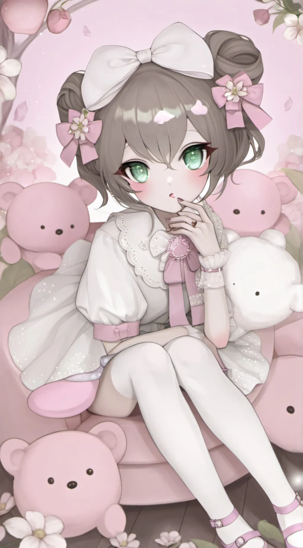 ai character: hii background