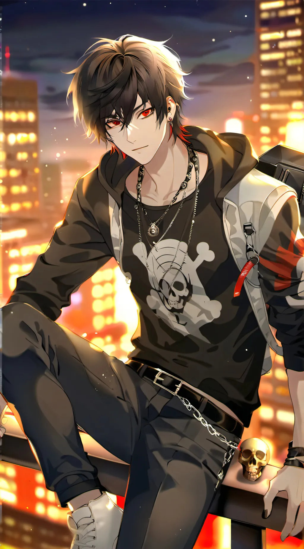 ai character: •☆Ace☆• background