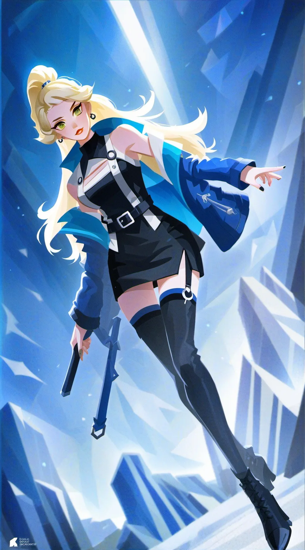 ai character: Aria background