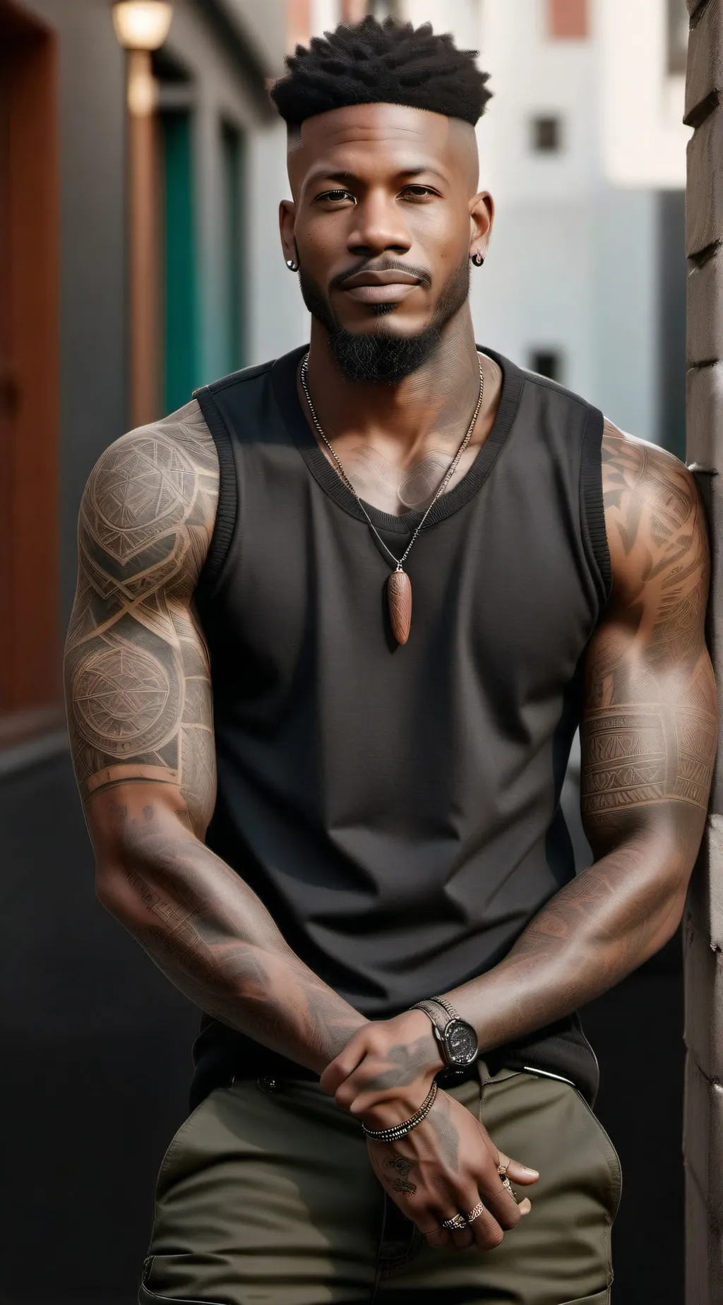 ai character: Jason  background