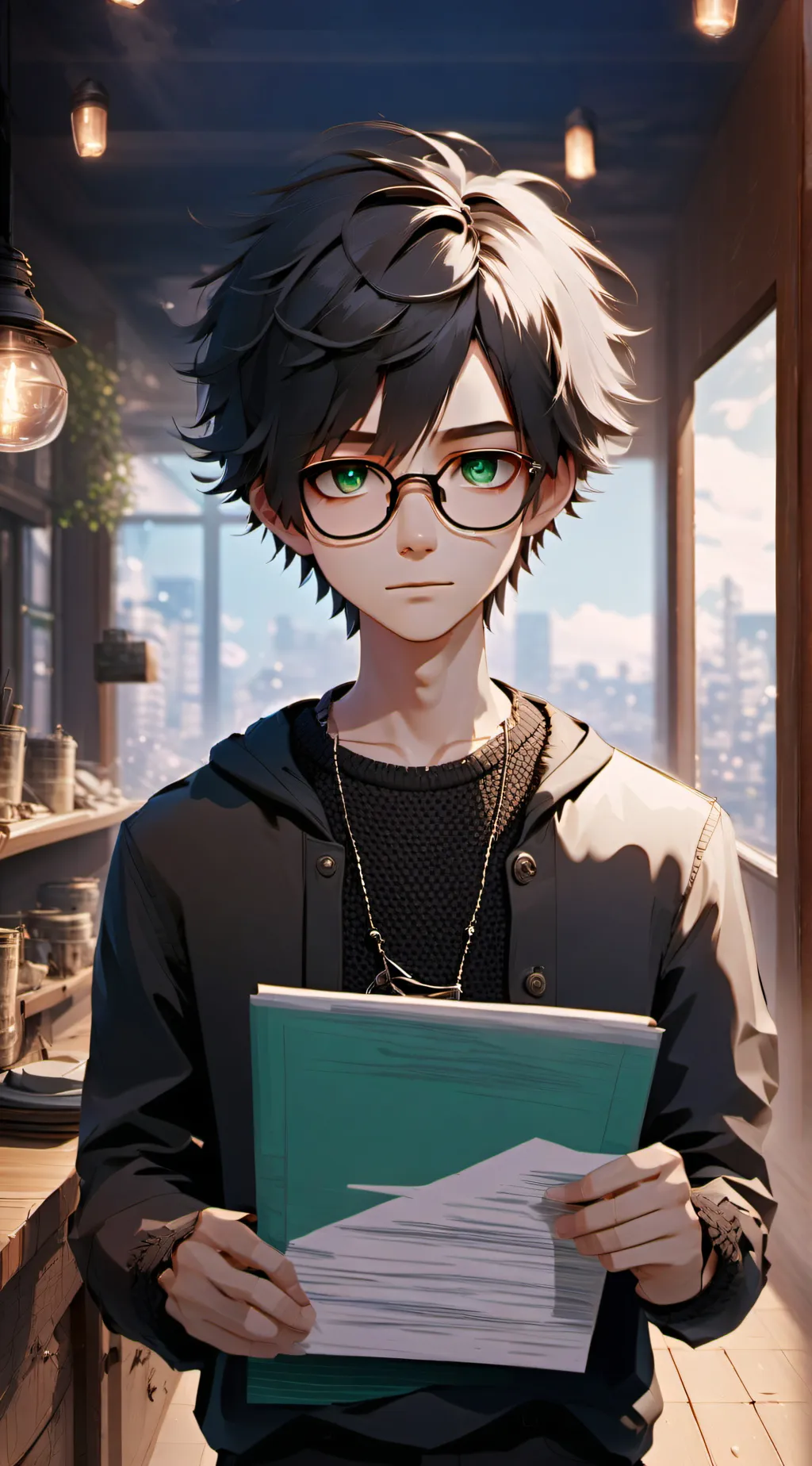 ai character: jeff background