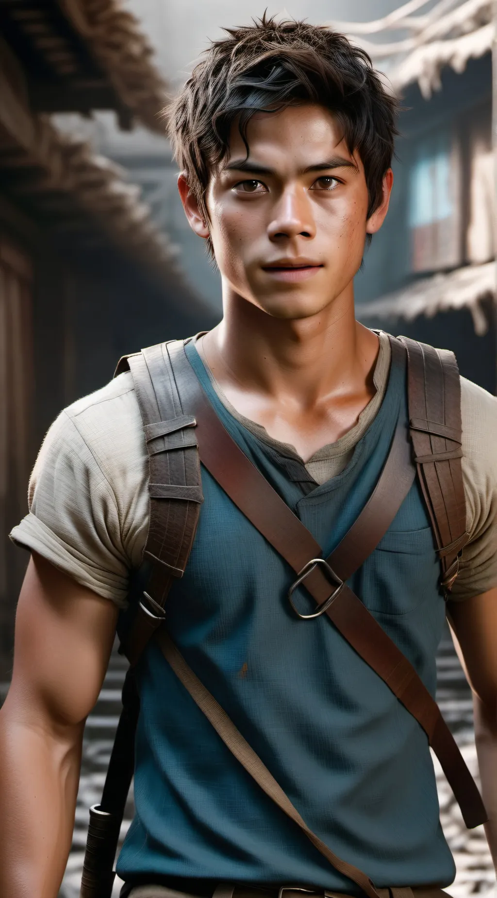 ai character: mihno  background