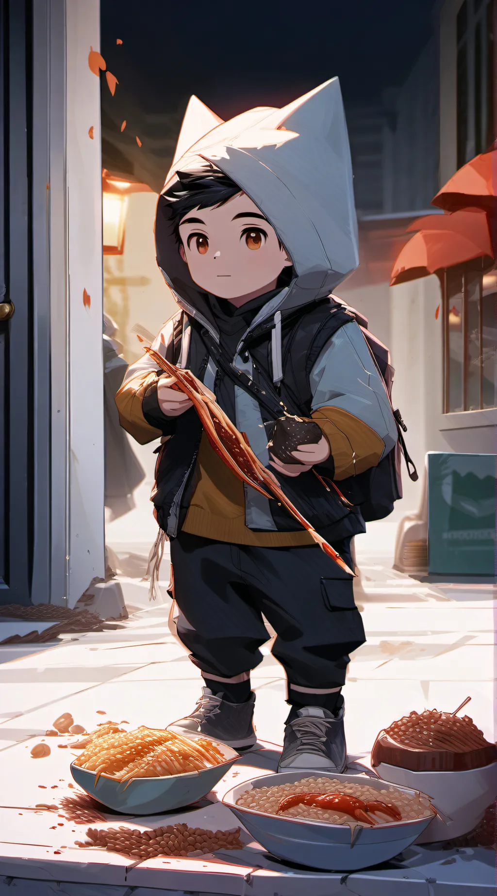 ai character: Liam background