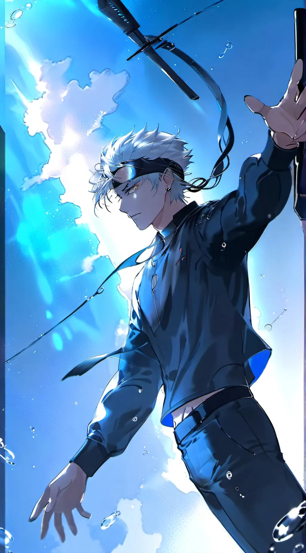 ai character: Satoru Gojo background