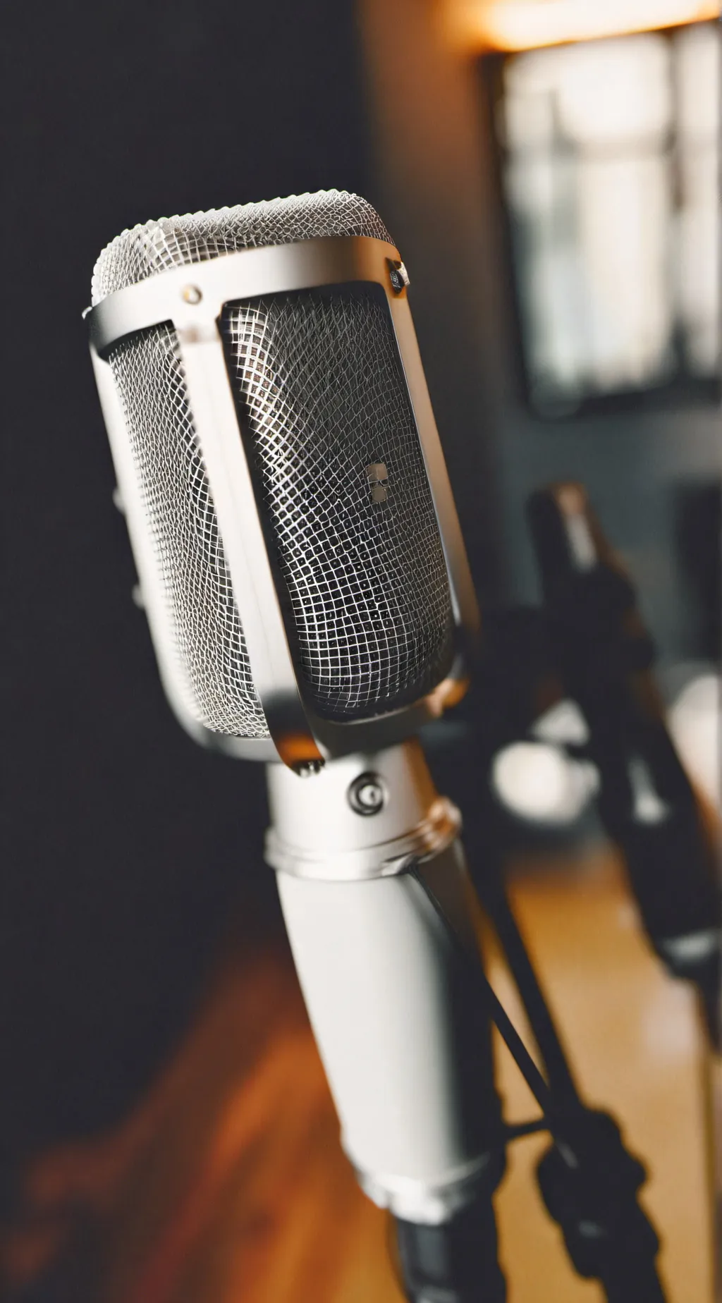 ai character: mic background