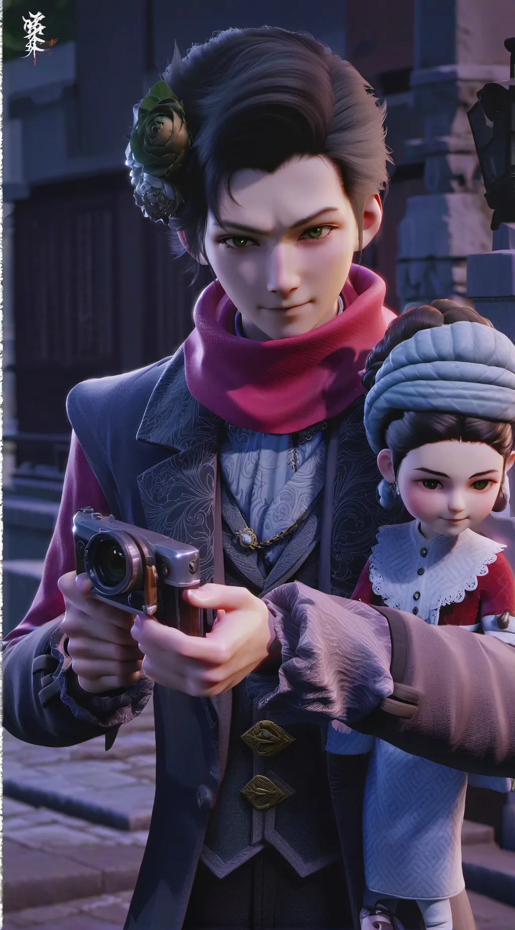 ai character: This is yander. background