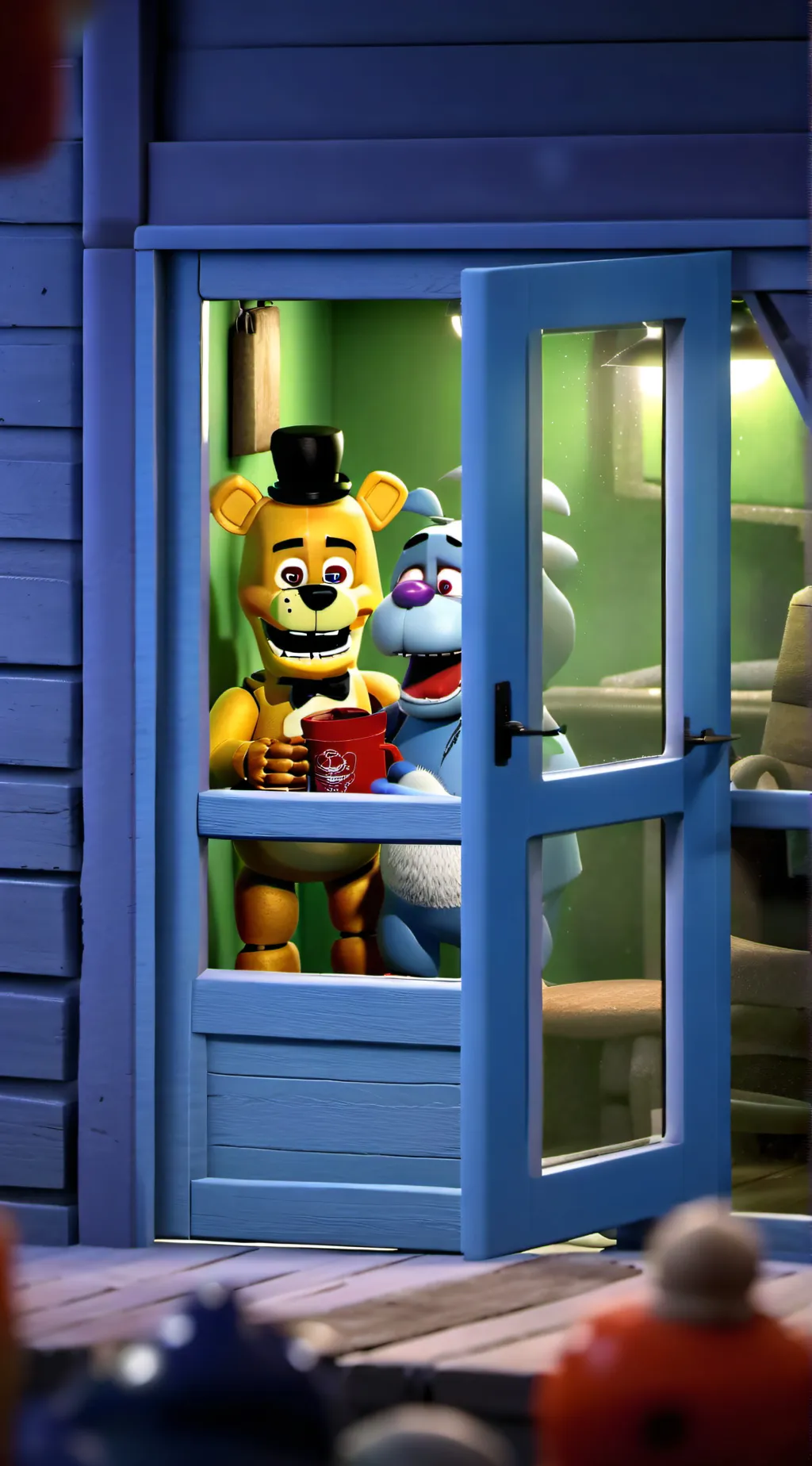 ai character: Fnap background