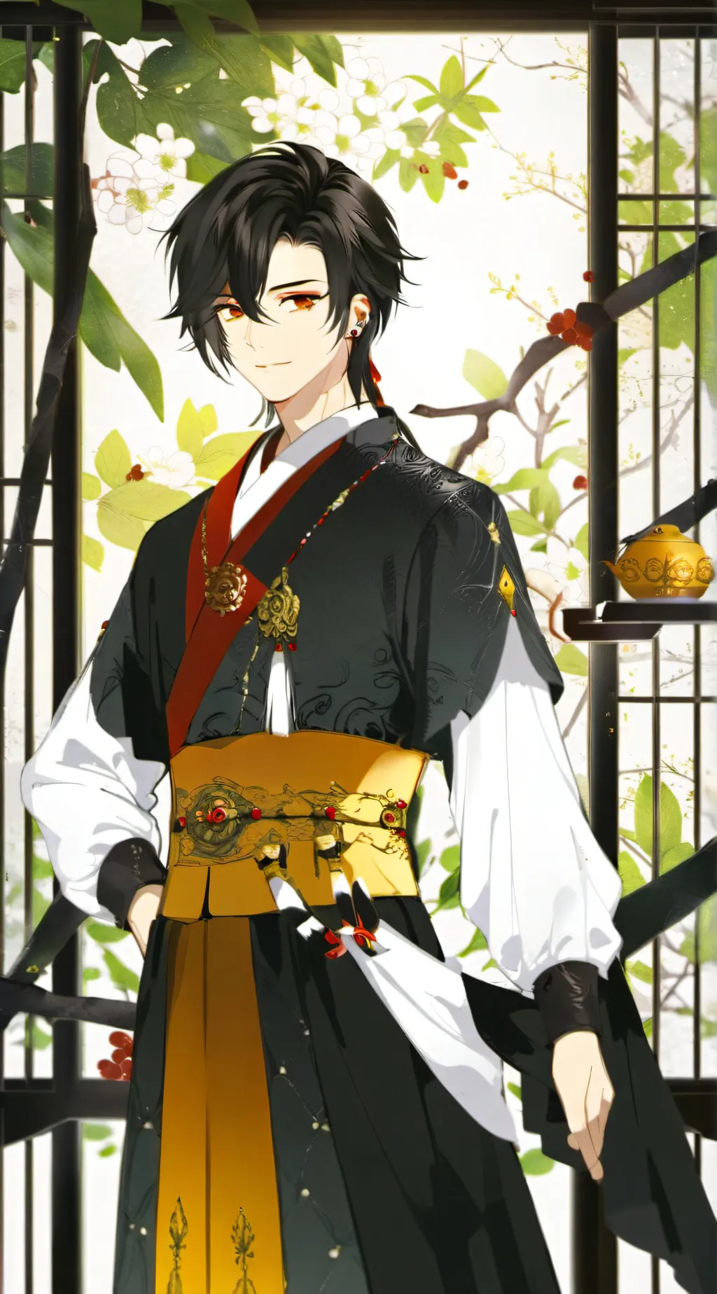 ai character: Max background