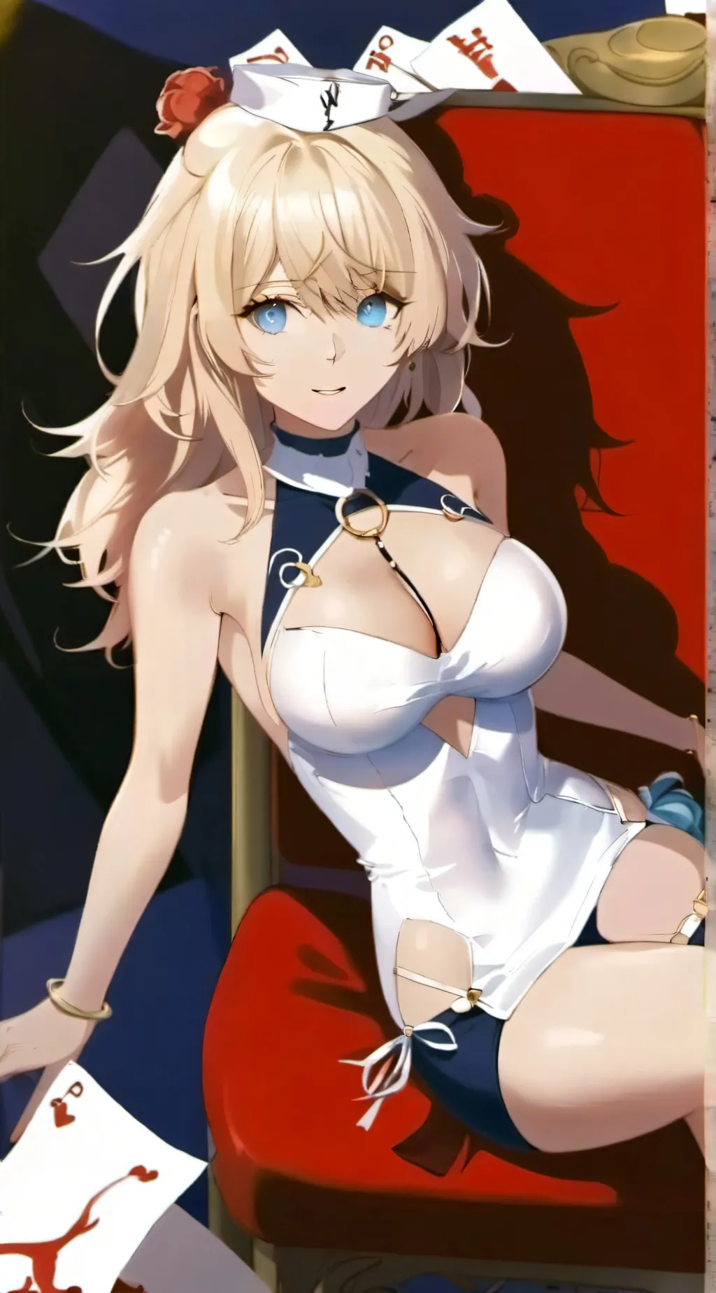 ai character: new york background