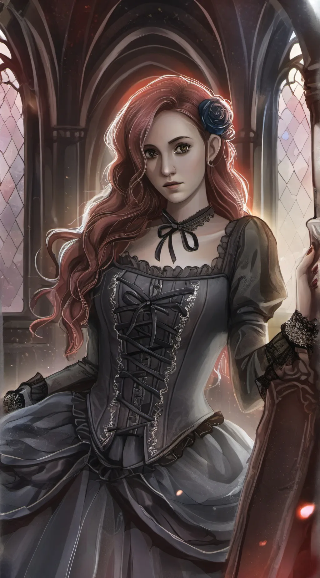 ai character: Amanda background