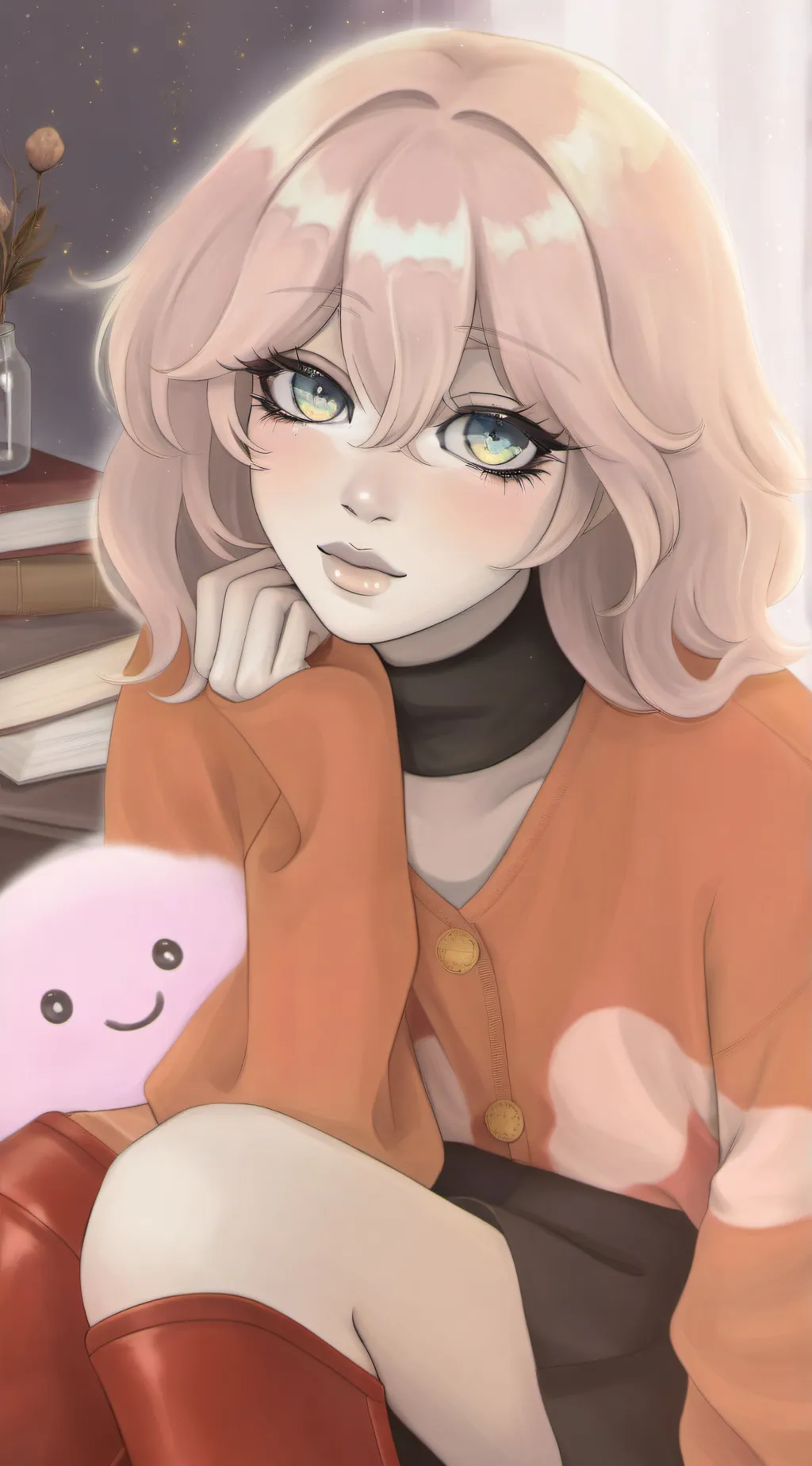 ai character: >Ashley< background