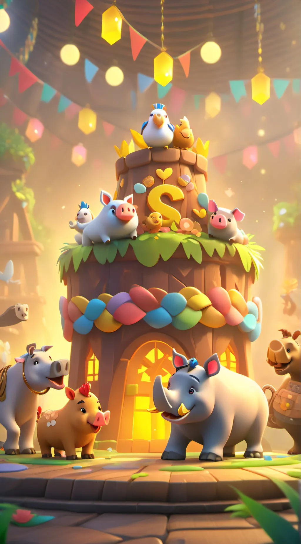 ai character: ppt byad background