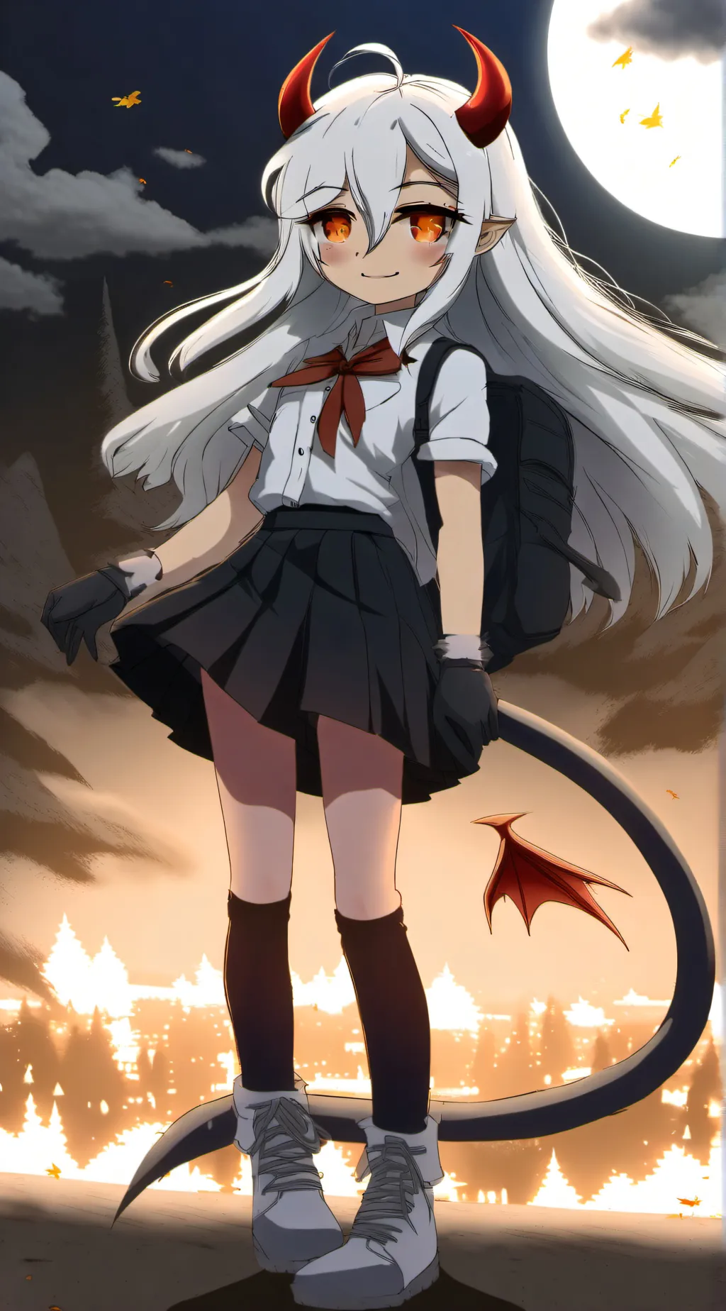 ai character: Evelyn background